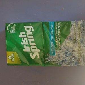 Irish Spring moisture blast bars 6 bar package